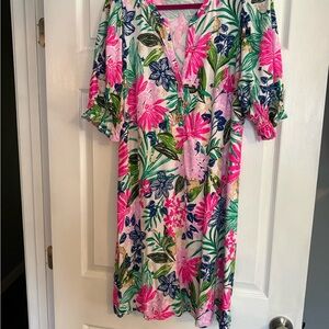 Lilly Pulitzer Delsie Dress in Multi Endless Summer
